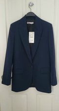 Giacca blazer donna ZARA blu