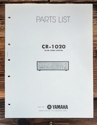 Yamaha 1020 ricevitore - cr-1020,