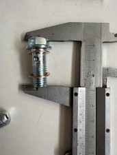 Oil purge pin for - , brake