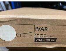 Nuovissimo cassetto IKEA IVAR, pino, 80x30x18 cm, 204.889.00, confezione piatta