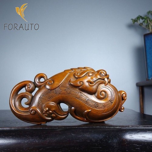 Statua drago cinese legno - drago,