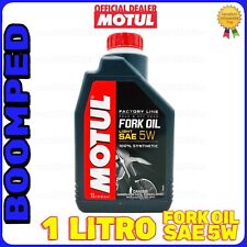 Olio Forcella 1 LITRO MOTUL FACTORY LINE FORK OIL Light SAE 5W MO25