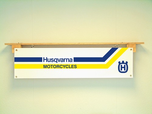 Striscione moto husqvarna - striscione,