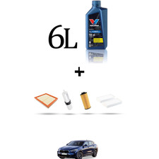 HOFFCAR Kit tagliando 4 FILTRI