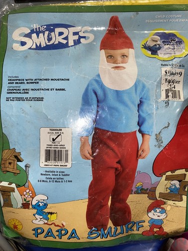 Costume halloween puffo pap - costume,