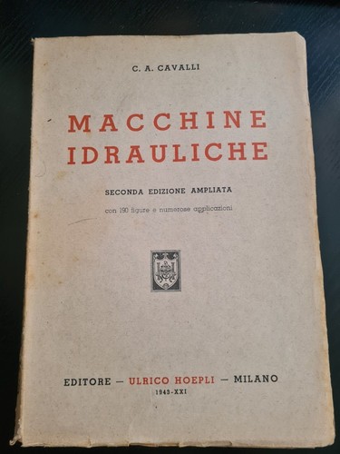 Macchine idrauliche a - idrauliche,