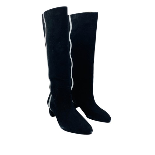 Mellow donna camoscio nero - camoscio,