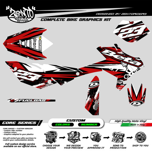 Kit grafiche adesivi - kit, in