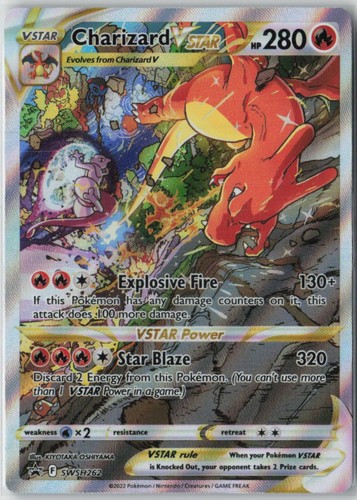Carta pokemon charizard vstar - charizard,