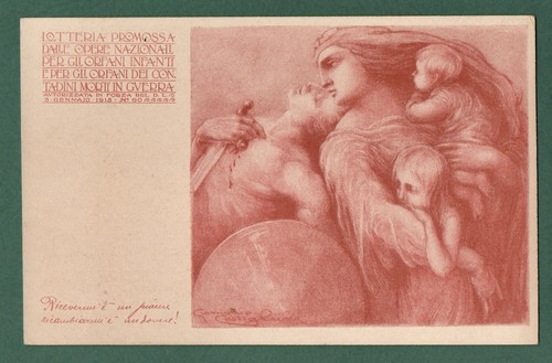 Cartolina storica prestito - cartolina,