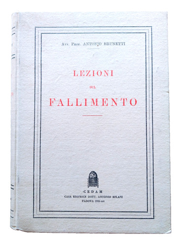 Brunetti lezioni sul - brunetti, "