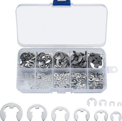 200 pezzi set - pezzi, anelli