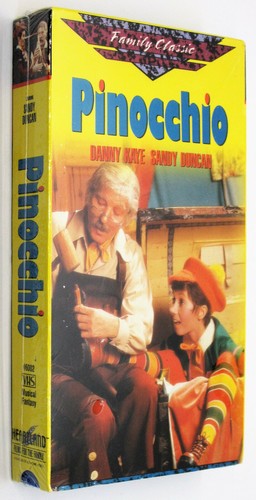 Pinocchio new vhs live action - live,