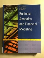 Business Analytics: Data