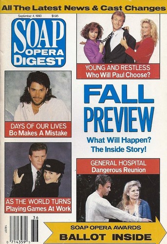 Soap opera digest september - soap,