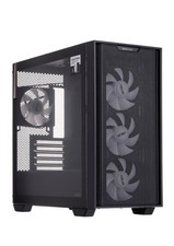 Asus A21 Plus TG ARGB Black Mini Tower No-Power Vetro Temperato minITX/mATX