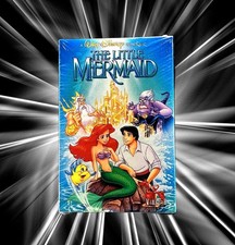 Disney’s The Little Mermaid Video 8 MM Rare New Sealed Video8 NOT VHS