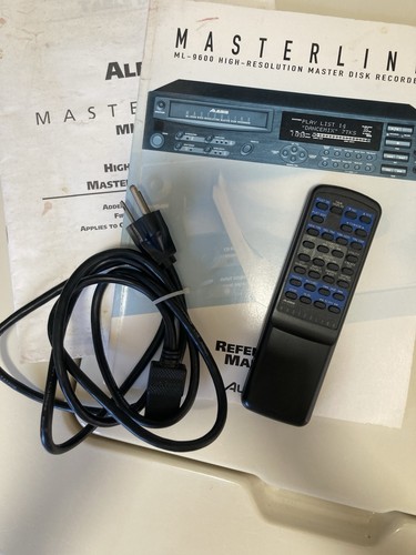 Alesis masterlink 9600 - masterlink, ml-9600