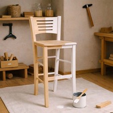 Sgabello bar verona in legno