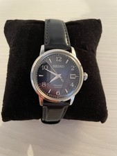 orologio uomo automatico seiko presage Blu Con Cinturino In Pelle