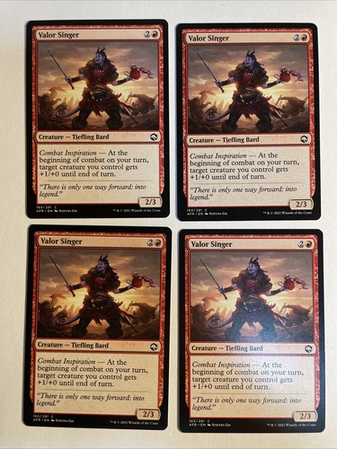 Mtg forgotten realms - 4x, d&d