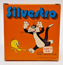 SUPER 8 SILVESTRO E TITTI WARNER BROS TECHNO FILM 8mm NEW IN BOX VINTAGE 1972