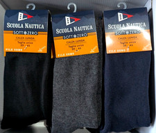 3 paia calza uomo lunga SCUOLA