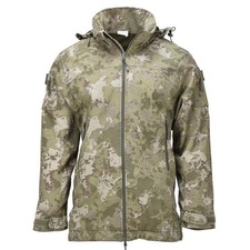 Parka da campo turco originale materiale RipStop cappuccio pieghevole kama mimetico