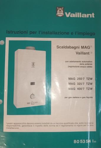Vaillant caldaia scaldabagno - vaillant,
