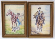 Vintage Small Watercolor