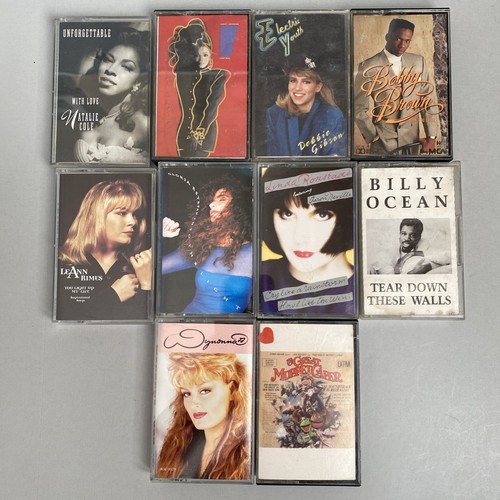 Lot cassette tapes 80s - of,
