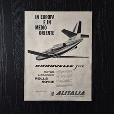 1960 Alitalia Caravelle Jet -