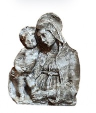 Handmade Stone Madonna and