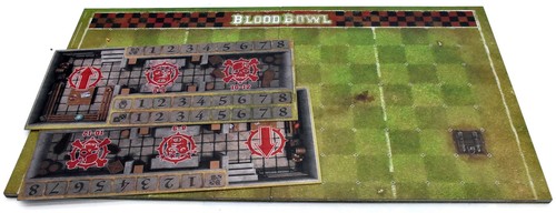 Blood bowl game board - bowl, &