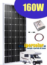 Kit fotovoltaico 160w per - fotovoltaico,