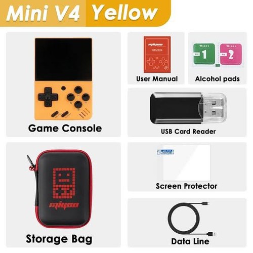 Miyoo mini yellow nuovo - yellow,