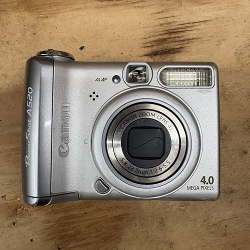 Canon powershot a520 4mp - powershot,