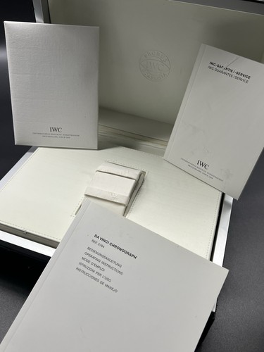 Iwc vinci 3764 cronografo - da,