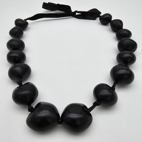 Collana perline nere islander - nere,