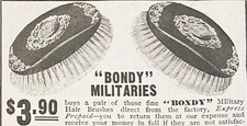 BONDY Military Hair Brushes