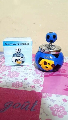 Posacenere pallone idea regalo - posacenere,