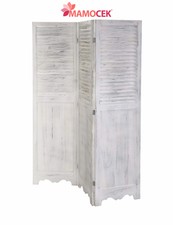SEPARE Paravento legno bianco