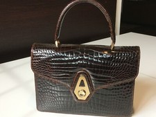 BORSA IN COCCODRILLO ANNI 50