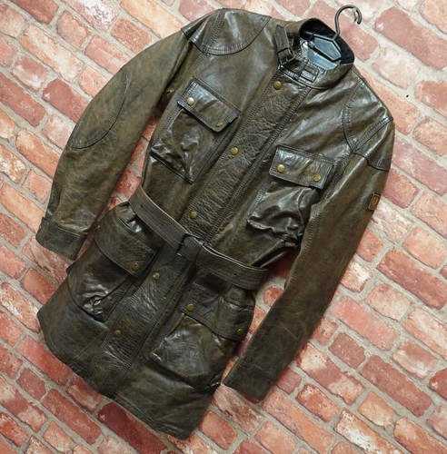 Giacca pelle aviatore - , belstaff
