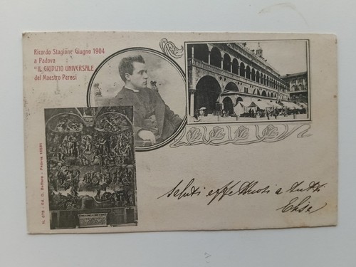 Padova 1904 cartolina - padova,