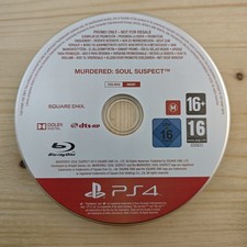 Murdered: Soul Suspect - Solo Disco Promo - Per PS4 PlayStation 4