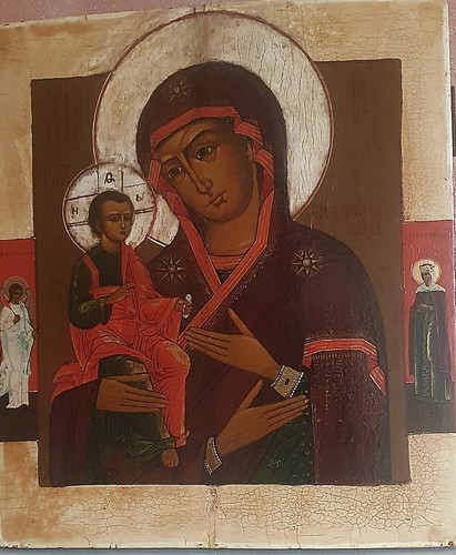 Icona russa antica - icona, "madre