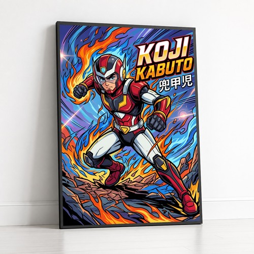 Poster grendizer tuta pilota - grendizer,