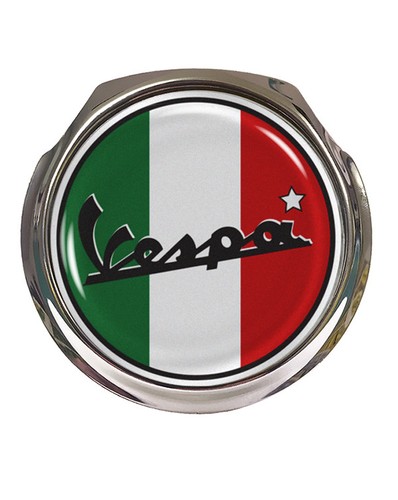 Vespa italy flag - italy, grille