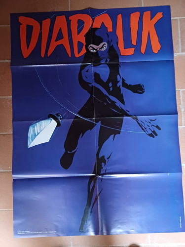 Diabolik poster manifesto - diabolik,